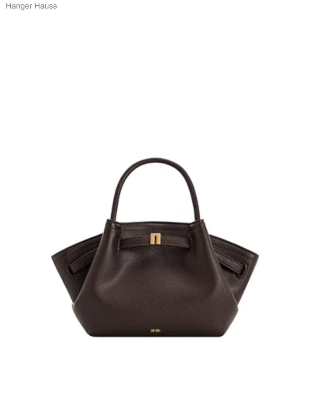 Mini Tote Bag Vegan Leather Hand Crossbody Gold Hardware